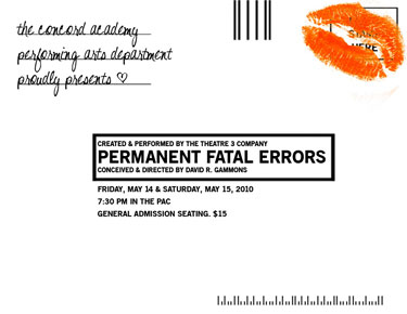 Permanent Fatal Errors Poster